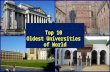 Top 10 oldest universities in the world   the truth ★ the top 10 list ★ by a. r. choudhury