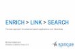 Enrich, Link, Search
