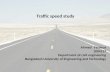 Traffic speed analysis presentation- ahmed ferdous-1004137 buet