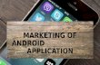 Marketing android application