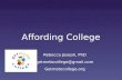 2016 Fall Affording College
