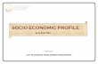SOCIO ECONOMIC PROFILE as of Year 2013