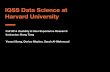 UX Research on the Harvard IQSS Data Science website