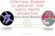 Infectious diseases in pediatric from public health perspective
