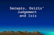 Serapis osiris’ judgement