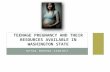 Teenage pregnancy and their resources available in
