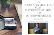 10 Inspiring Quotes for Entrepreneurs, from Entrepreneurs