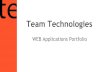 Team Technologies WEB portfolio