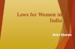 Laws for women in India