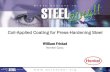 New Coil-Applied Coating for Press-Hardening Steel
