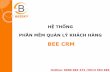 Phần mềm quản lý chăm sóc khách hàng BEE CRM