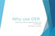 Why use OER