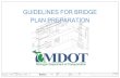 GUIDELINES FOR BRIDGE PLAN PREPARATION