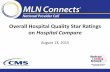 Overall Hospital Quality Star Ratings on Hospital Compare August ...