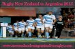 Watch Rugby New Zealand vs Argentina 2015 live on laptop