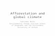 Talk on Afforestation at Oxford Conference on Negative Emission ...