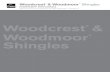 Woodcrest® & Woodmoor® Shingles