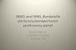 NMG and NML Bordetella pertussis proficiency panel
