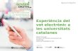 Experiència del vot electrònic a les universitats catalanes