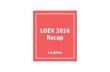 LOEX 2016 Recap