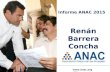 Informe anac 2015 Renán Barrera Concha