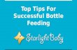 Top Tips For Successful Bottle Feeding