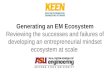 Generating an Entrepreneurial Mindset Ecosystem at ASU