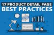 17 Product Detail Page Best Practices