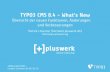 TYPO3 CMS 8.4 - Die Neuerungen - pluswerk