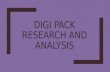 Digi pack research and analysis
