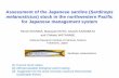 Assessment of the Japanese sardine (Sardinops melanostictus ...