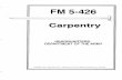 FM 5-426 Carpentry - Woodworks Library