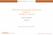 ORF 245 Fundamentals of Statistics Chapter 7 Confidence Intervals