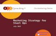 Marketing strategy for start ups