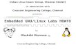 Embedded GNU/Linux Labs HOWTO - shakthimaan.com