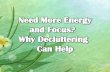 Need More Energy – Try Decluttering!