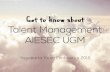 AIESEC - Introduction to Talent Management