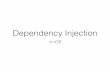 Dependency Injection in iOS