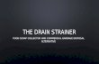 The Drain Strainer - Food Scrap Collector To Filter 3 Compartment Sinks and Protect Grease Traps