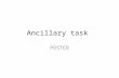 Ancillary task-Music Posters
