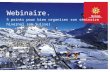 Webinaire: 5 points pour bien organiser son séminaire hivernal (en Suisse)
