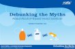 Six Myths of Hand Sanitizer