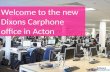 Dixons Carphone - our new Acton office