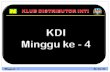 KDI MINGGU 04
