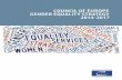 COUNCIL OF EUROPE GENDER EQUALITY STRATEGY 2014-2017