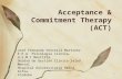 Seminario: Acceptance & Commitment Therapy (ACT)