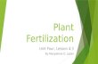 Unit 4, Lesson 4.3 - Plant Fertilization