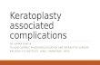 Keratoplasty associated complications