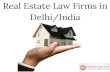 Real estate Law Firms in delhi, india