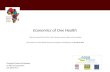 Economics of One Health